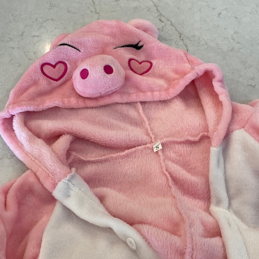 Pig onesie costume
